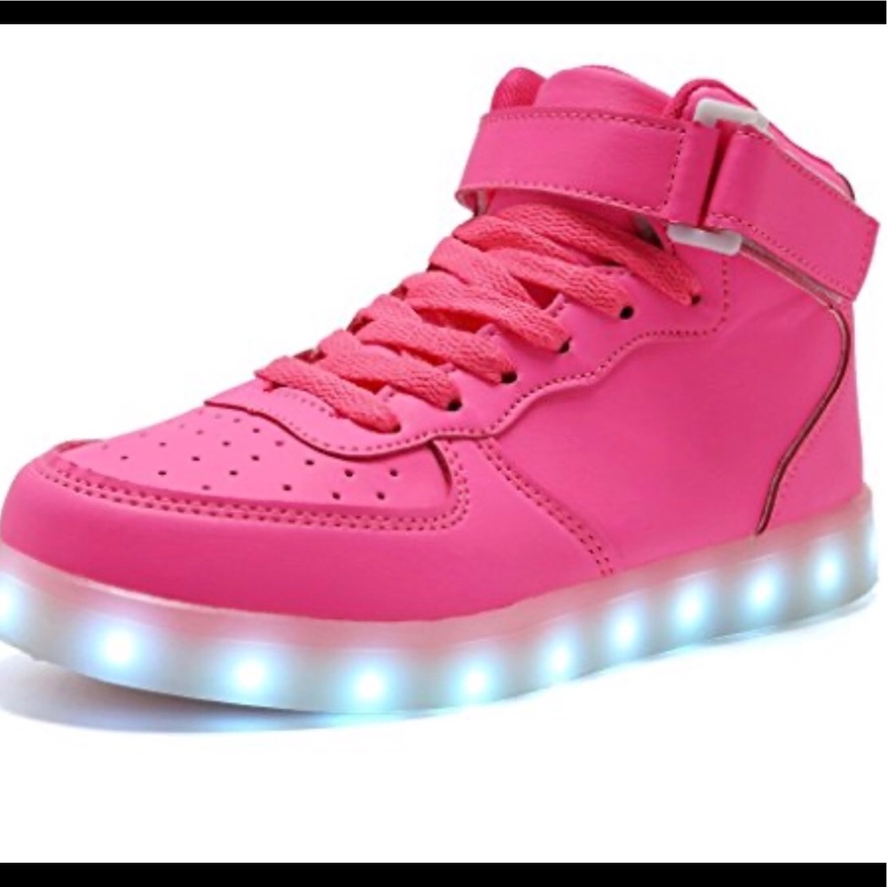 pink LED shoes 💗🤩